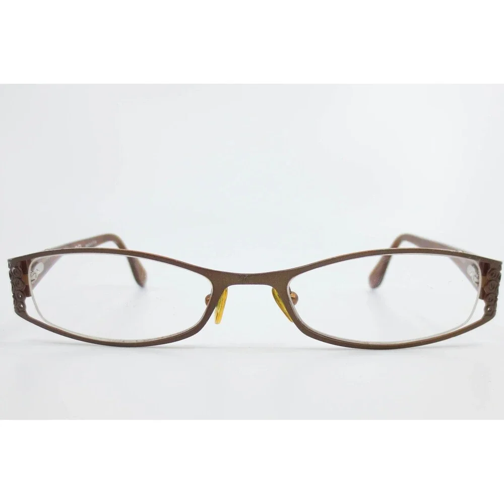 OGI Innovation 9052/698 Bronze Tortoise Rectangular Eyeglasses Frames Germany